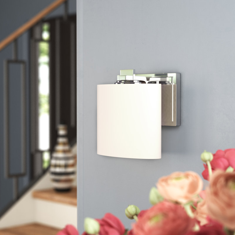 Casson Armed Sconce, Polished Chrome