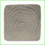 Table basse à spirale grise aspect bois gris MGO - sans assemblage, pour une utilisation intérieure / extérieure