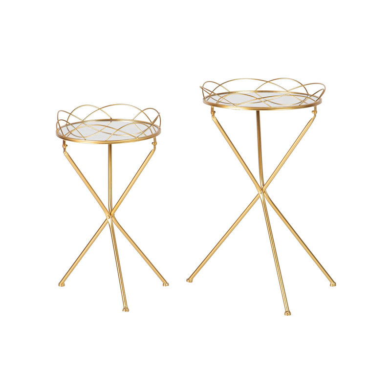 Cross Legs Nesting Tables