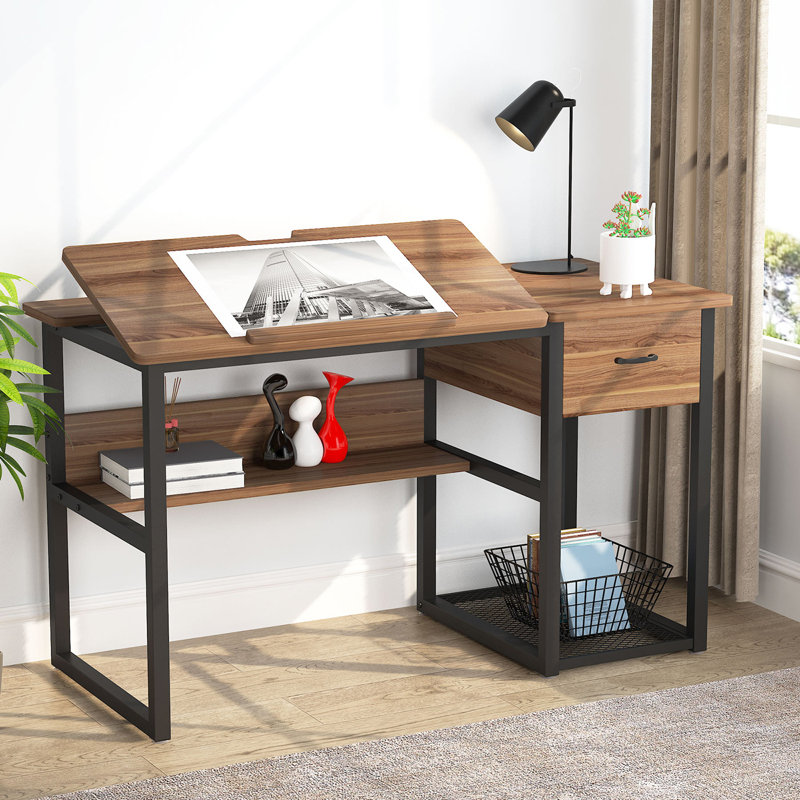 Bureau de dessin 47 ", Brun