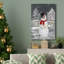 Festive Snowman I - impression sur toile tendue-425113343