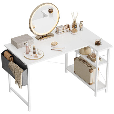 47-inch L-shaped computer desk