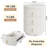 15.94'' Wide 3-Drawer Nightstand & Side Table