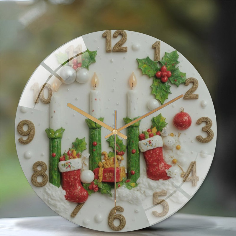 Horloge murale 12 po