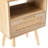 Modern 15.93" Nightstand With Drawer And Solid Wood Legs - Elegant Versatile Side Table For Different Styles, Easy To Clean Assemble-18643805