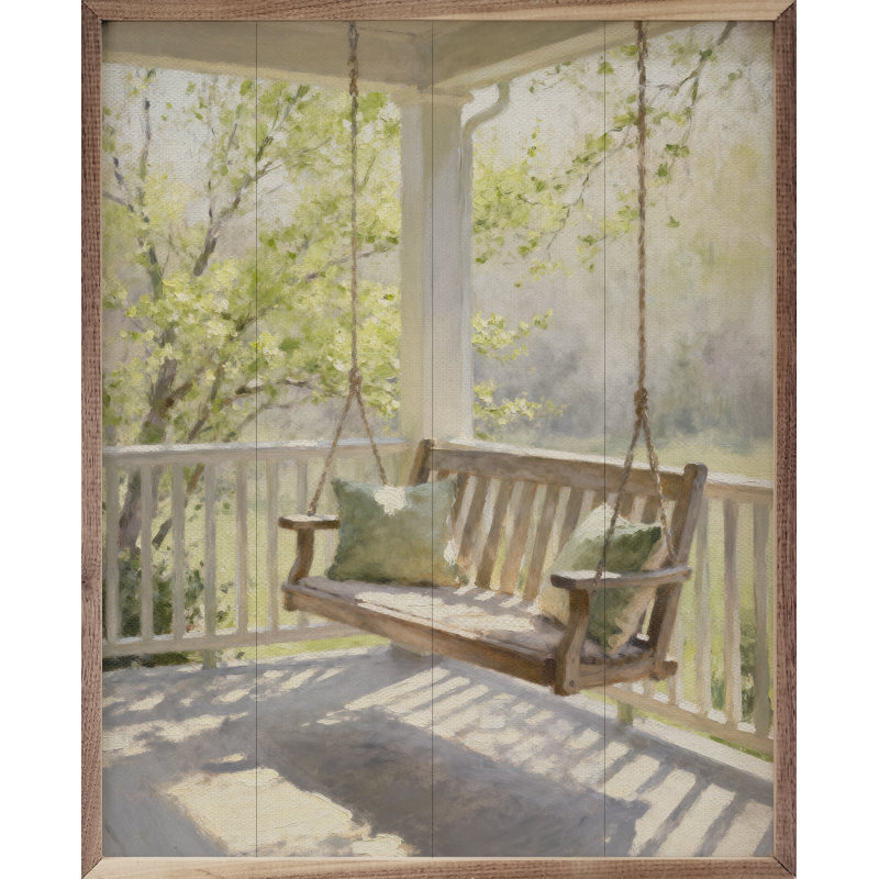 «Just A Swinging», 30" H x 24" W