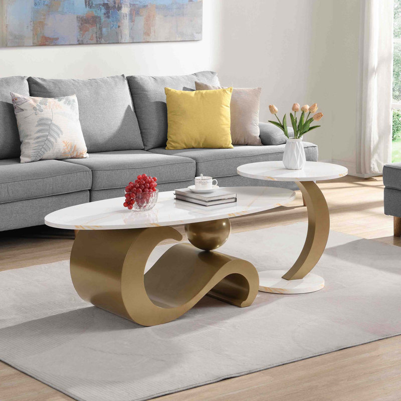 Ensemble de 2 tables basses Nesting