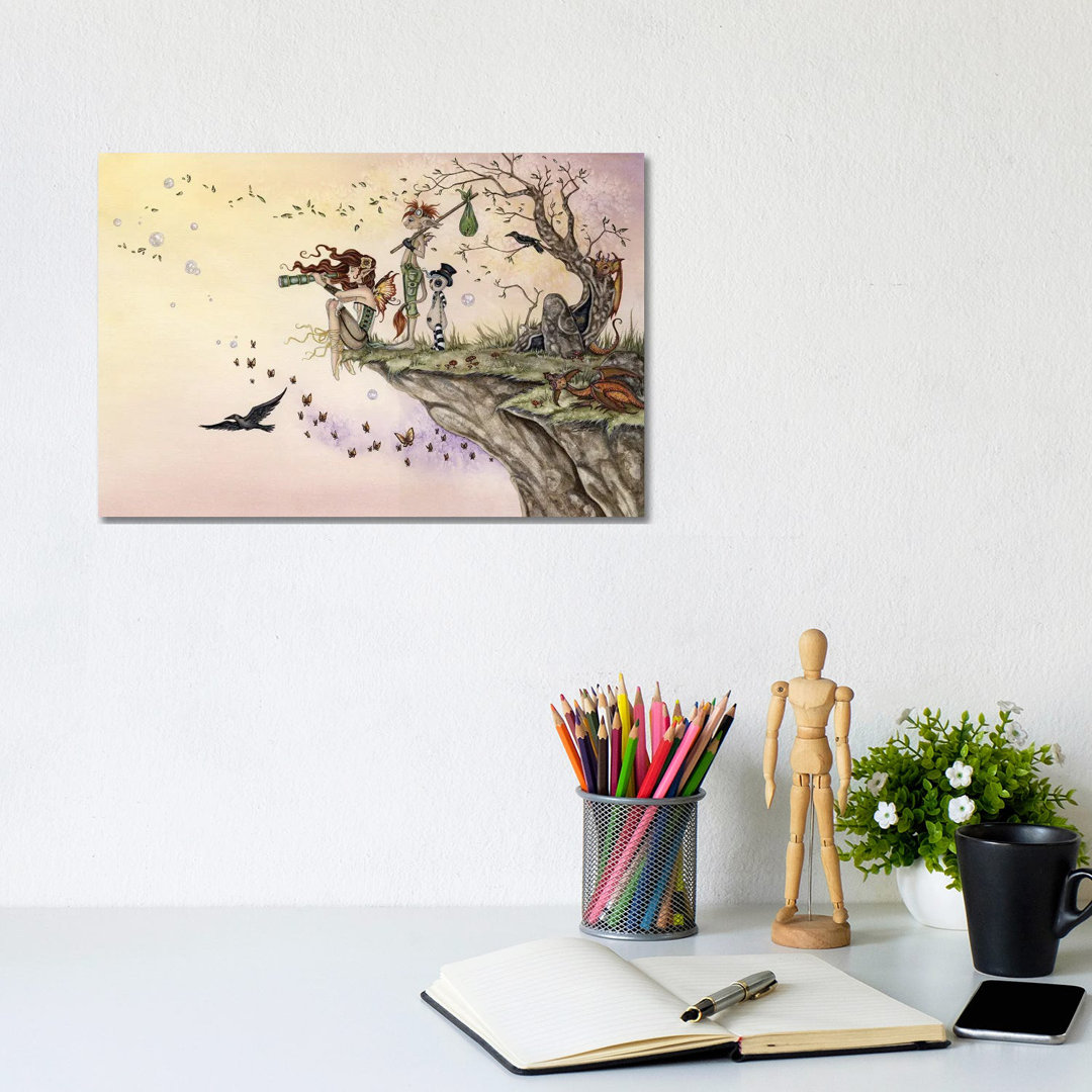 Where The Wind Takes You by Amy Brown - Print on Canvas