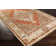 Zeus Wool Oriental Area Rug in Gray/Beige/Medium Gray