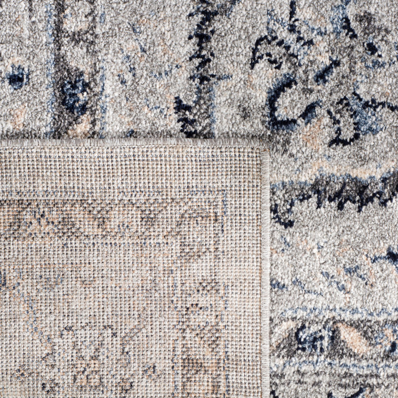 Jase Charleston Performance Oriental Rug, Square 4'