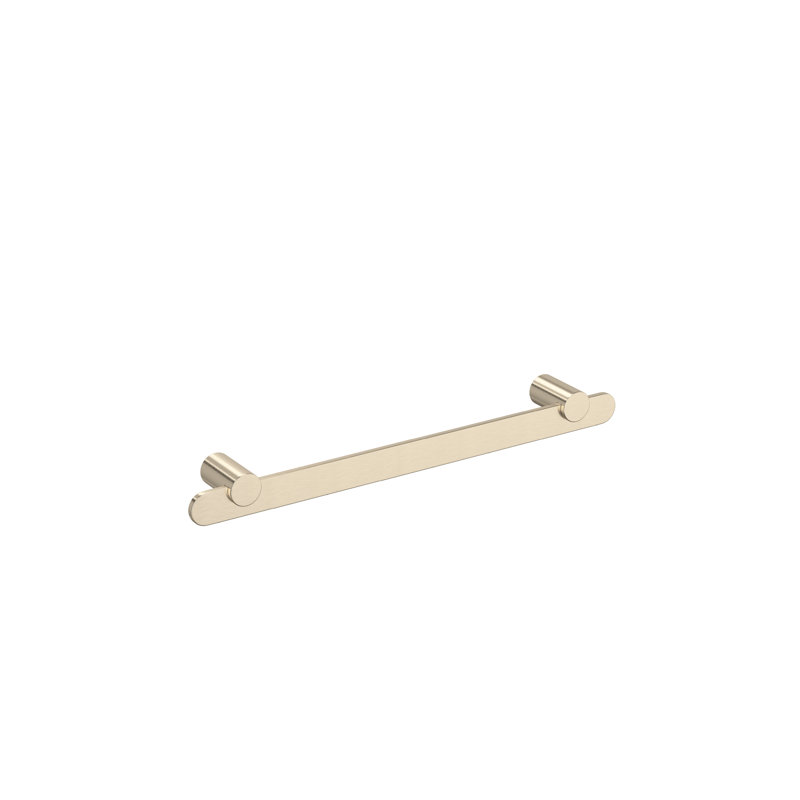 Eclissi Towel Bar, Satin Nickel, 1.62" H x 17.72" L x 2.16" D