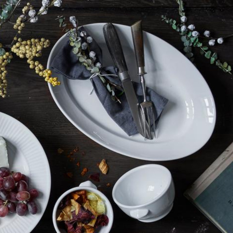 Oval Serving Platter, 17.75" x 11.75"