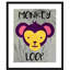 Monkey Loop Paper Print-47833418-47833420