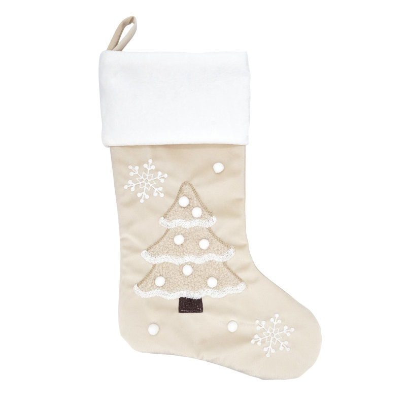 Traditional Cheer Christmas Tree Stocking