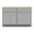 48" Double Bathroom Vanity Base Only-106891037