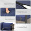 Chaise de patio en osier avec coussins (ensemble de 2)-2064636078