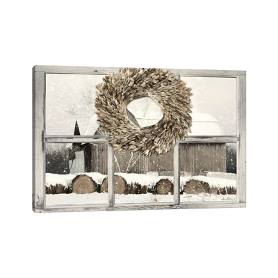 Millersburg Winter View by Lori Deiter - Wrapped Canvas Print