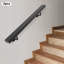 Rampe d'escalier, rampe d'escalier murale, rampe d'escalier en acier inoxydable-113957543-113957545