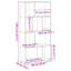 60cm W Bookcase-105619852