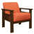 Orange sélectionné
