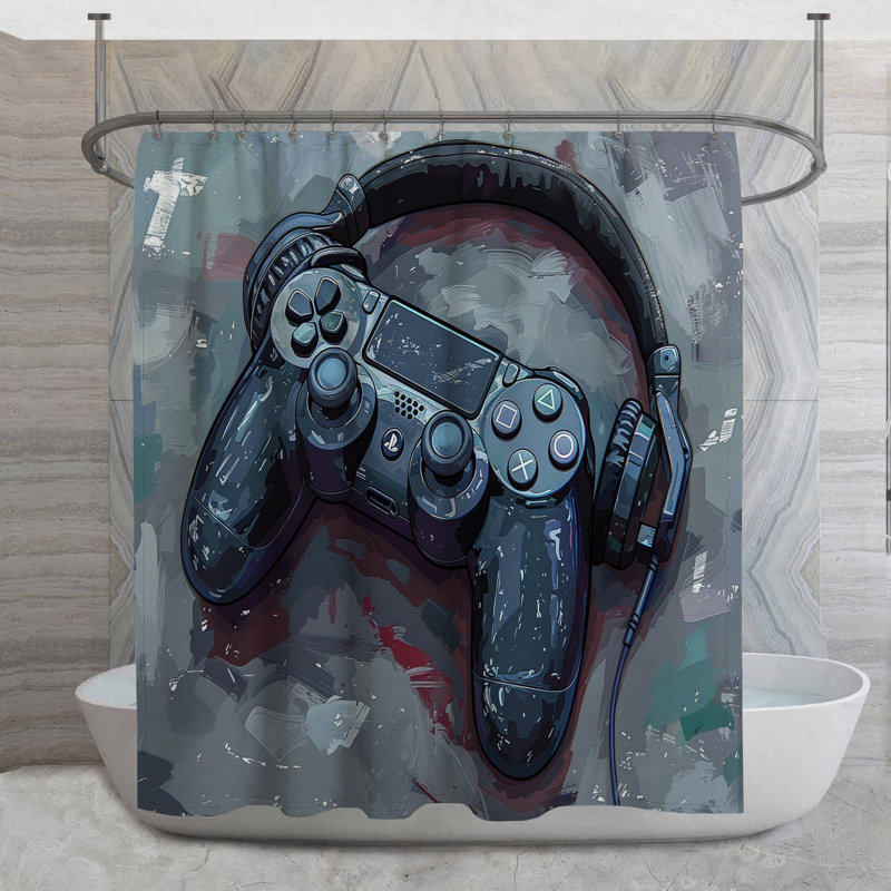 Thary Shower Curtain, 73"H x 70"W