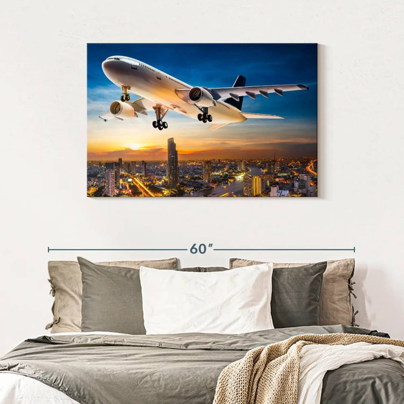 Mehar Transportation Plane, 30" H x 45" W