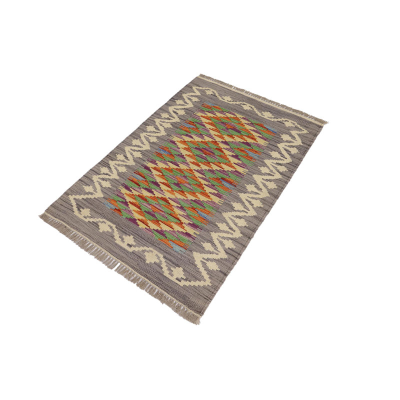 Tapis gris / beige / rouille Windcrest