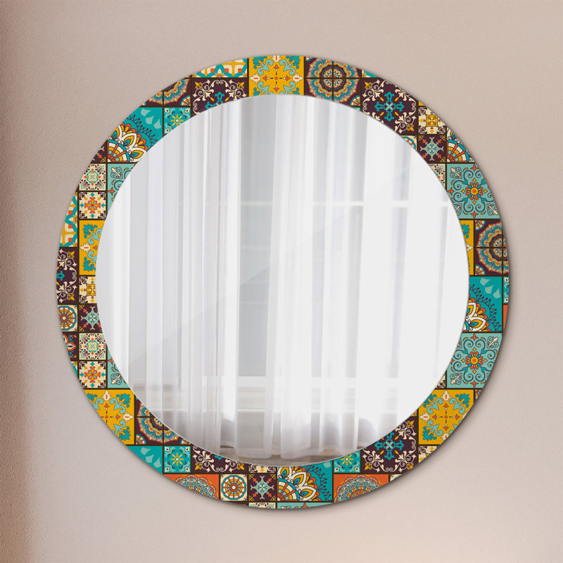 Huldar Glass Flat Wall Mirror