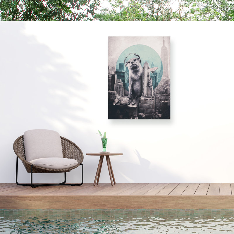 Toile d'extérieur carrée Ali Gulec, H 14 po x l 19 po