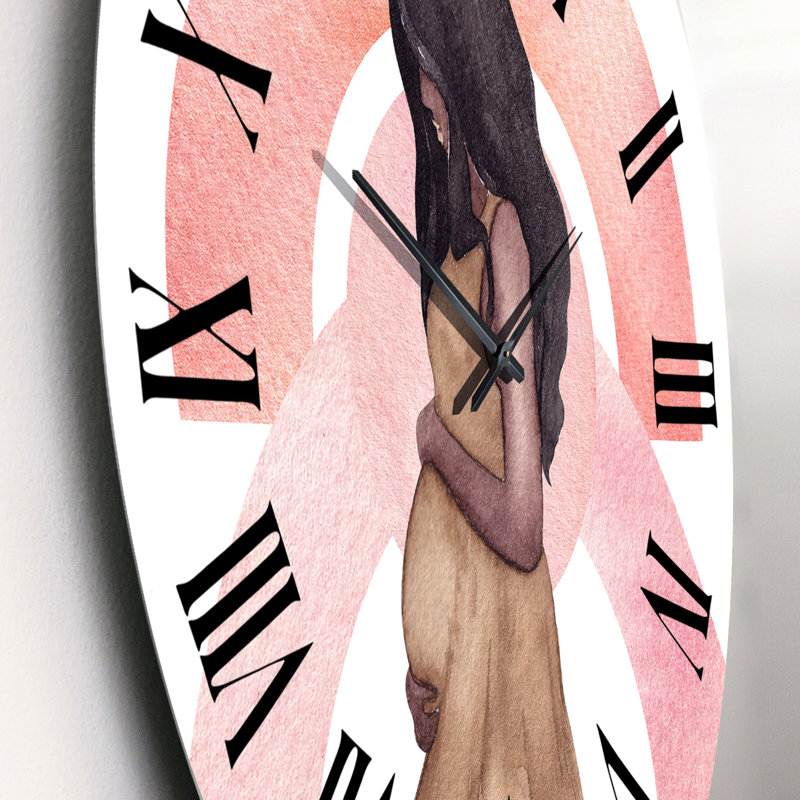 Jeune horloge murale Glam, Petit