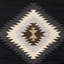 Tapis noir / crème Gorge Southwestern-950271858