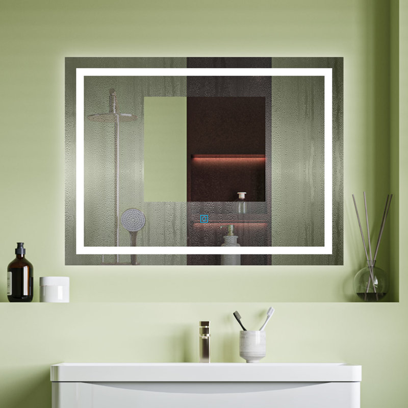 Maegan Rectangle Mirror, 100 cm x 80 cm