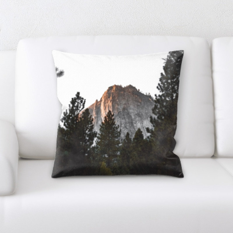 Microsuede Throw Pillow