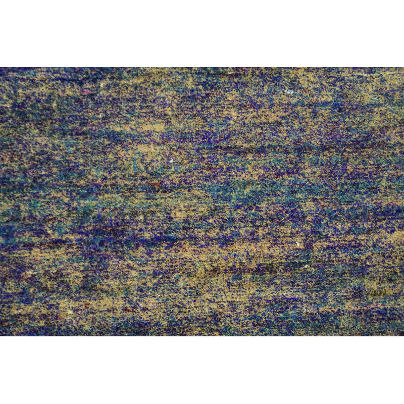 Hand-Knotted High-Quality Blue Area Rug