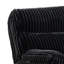 Fauteuil inclinable Cordon Motion en noir Masis