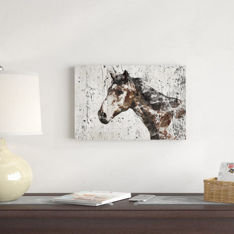 Cheval galaxie II, H 12 po x l 18 po x P 1,25 po