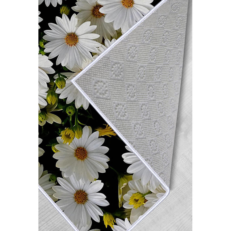 High-Quality Hall Carpet, 3D Digital Print, 3.3 x 4.9 Feet | 100% Polyester, 650 g/m², 0.3 in Pile Height | Antibacterial, Non-Slip Underside, Machine Washable | Perfect for Entryways, Living Rooms & More