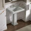 Memoirs® Rectangular Pedestal Bathroom Sink with Overflow-10939917-19195569