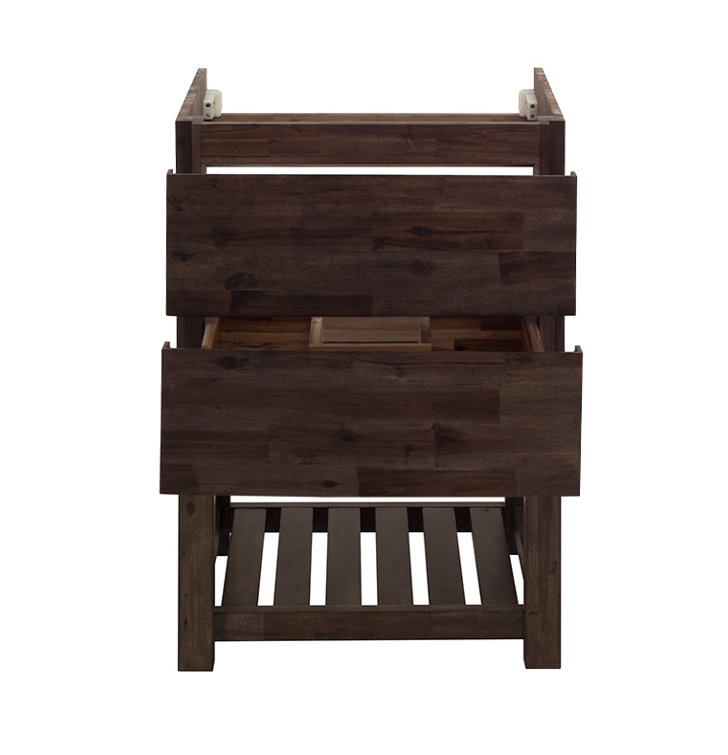 Fresca® Formosa 58" Free-Standing Open Bottom Double Sink Bathroom Vanity Base Only