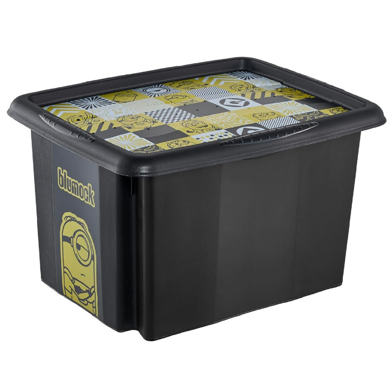 Keeeper Plastic Underbed Storage, 15, Black
