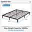 Base de lit plateforme 9 pouces-212867291
