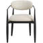 Chaise de salle à manger rembourrée en tissu Riccio Performance-790394341-790394331