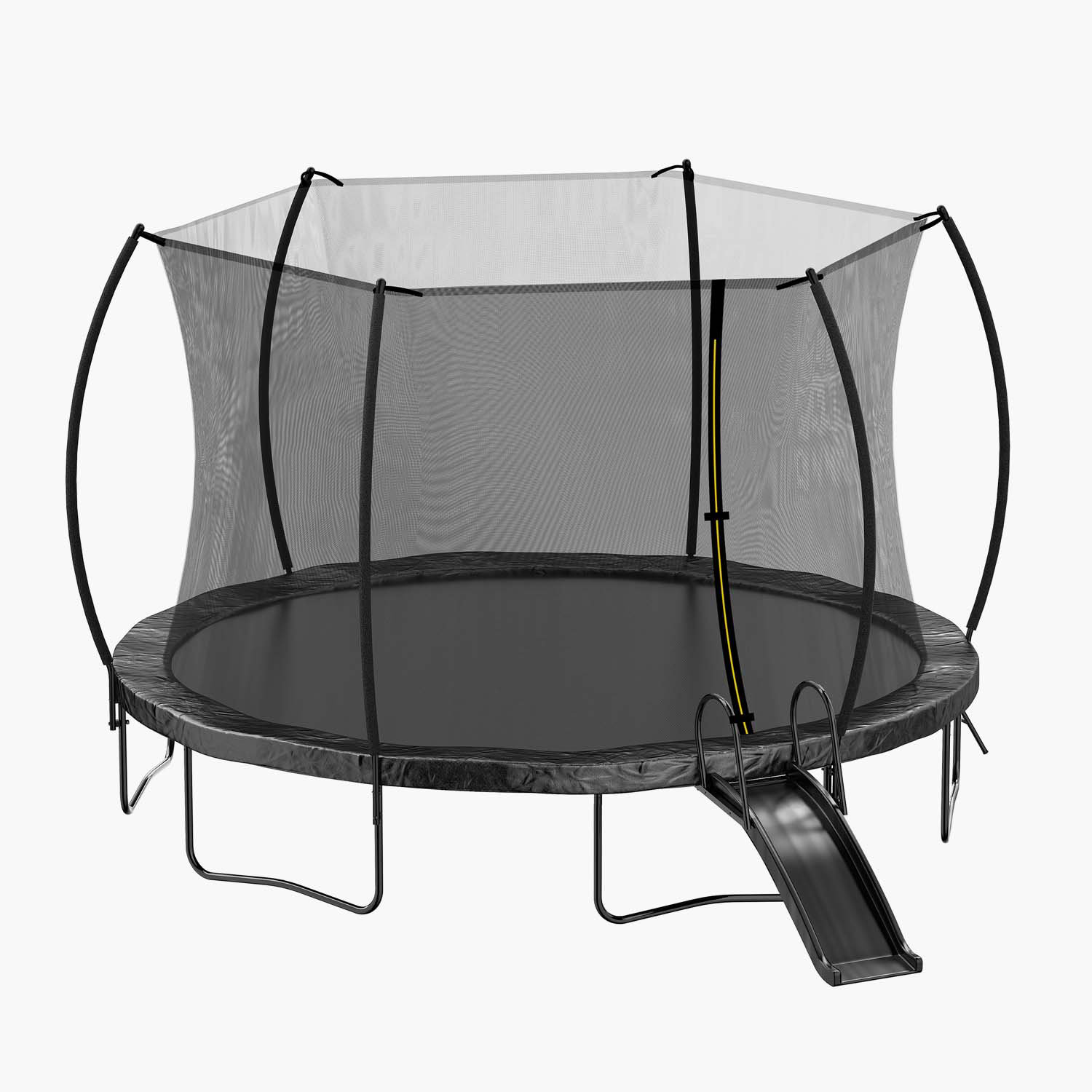 Beyong 16' Round Backyard Trampoline with Safety Enclosure Wayfair