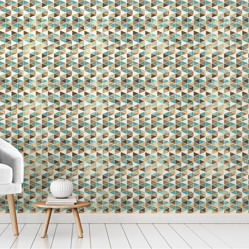 Luizmar Peel & Stick Geometric Tile, 24" W x 120" L