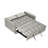 Modern 55" 3-in-1 couch folding sofa bed with two lumbar pillows for living room and office-1350315866