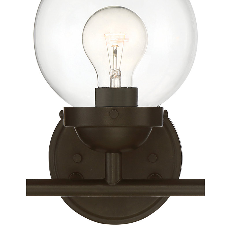 Parlez Dimmable Bath Bar, Oil Rubbed Bronze, 3