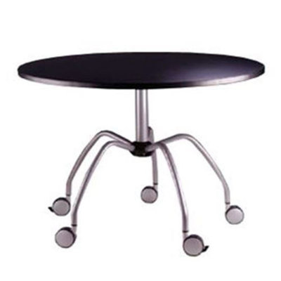 Table ronde avec roulettes 39,25 po Samsonite - noir