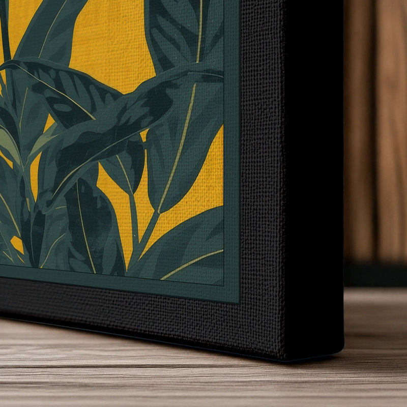 Carnation Study Botanical - Wrapped Canvas, 24x16 - 61.0 x 40.6 cm, Black Border