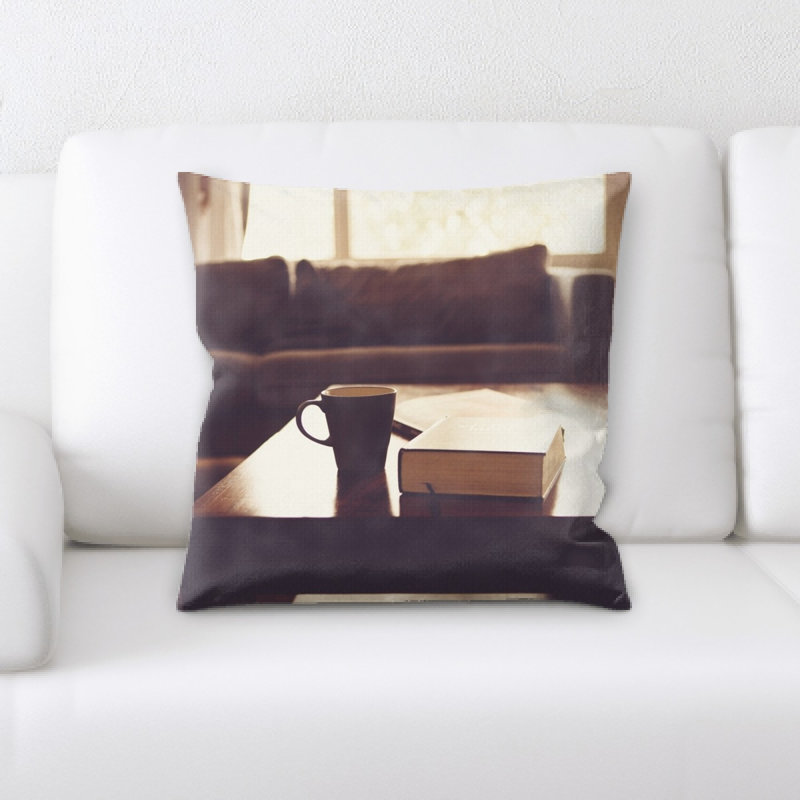 Housse et insert de coussin carré de salon