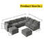 Canapé-lit modulaire 8 pièces avec rangement Mirod-842717892